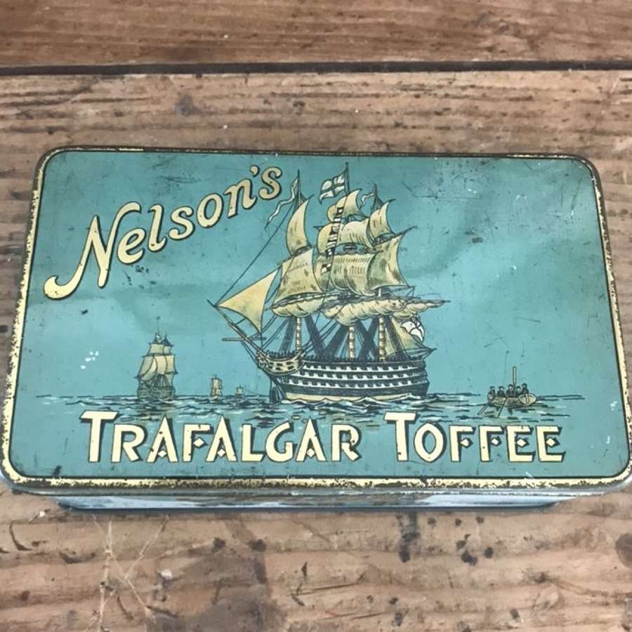 Vintage Trafalgar Toffee Tin