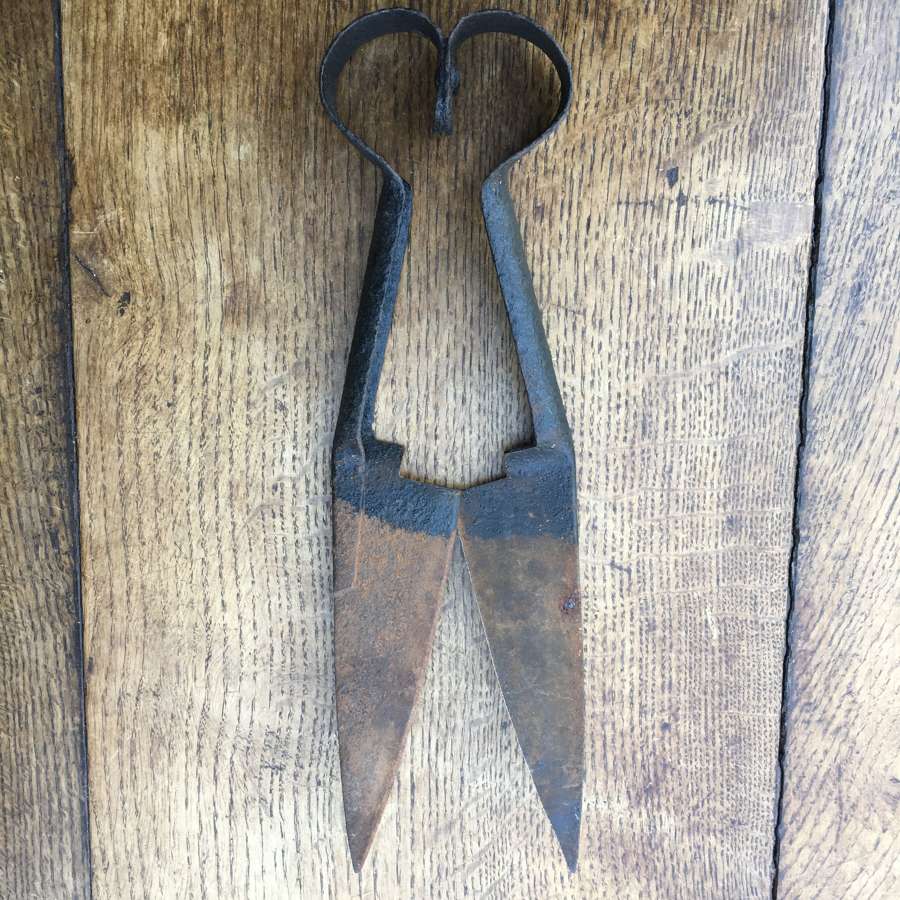 Pair of vintage sheep or topiary shears
