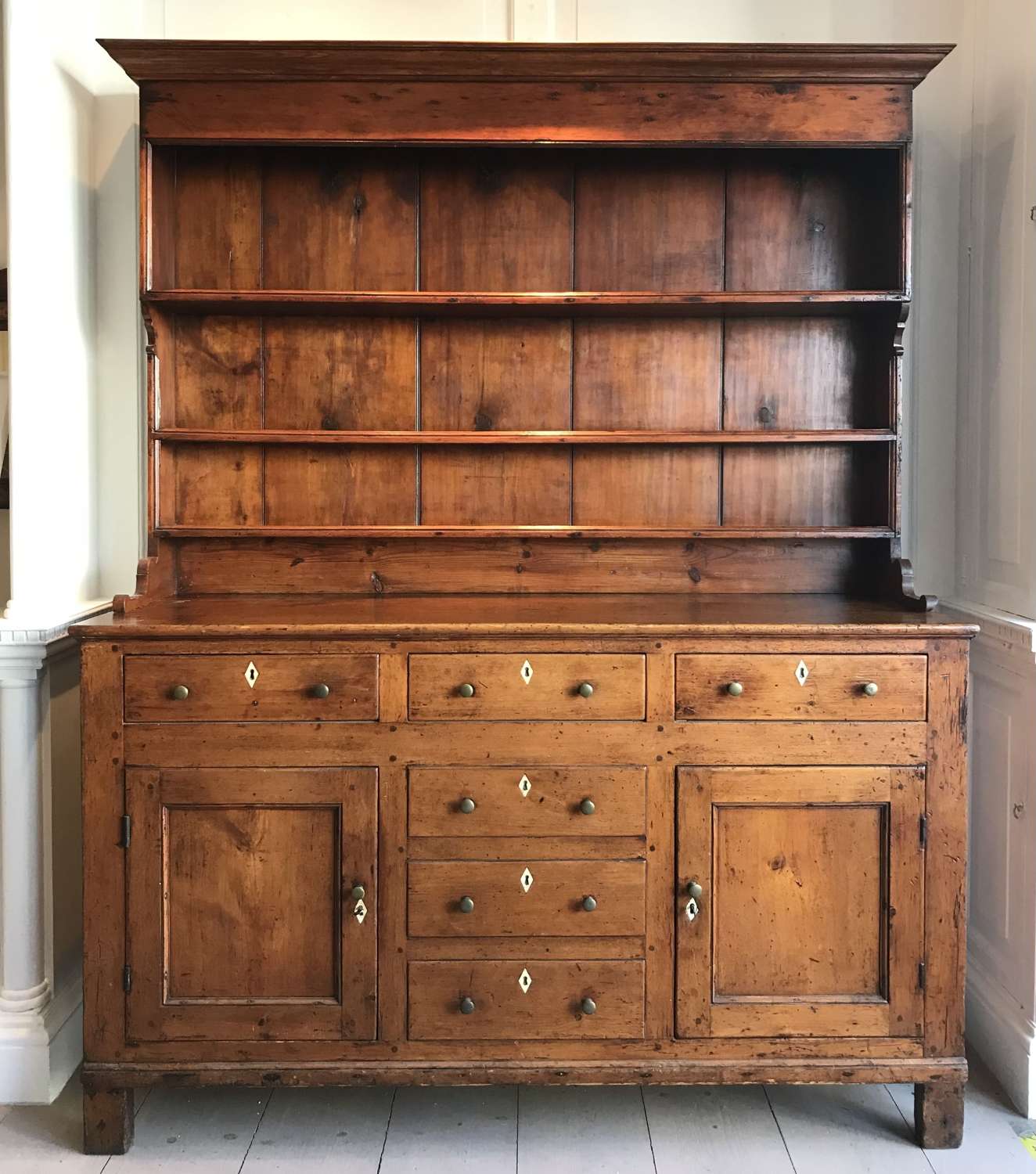 19th century kitchen dresser with great patina