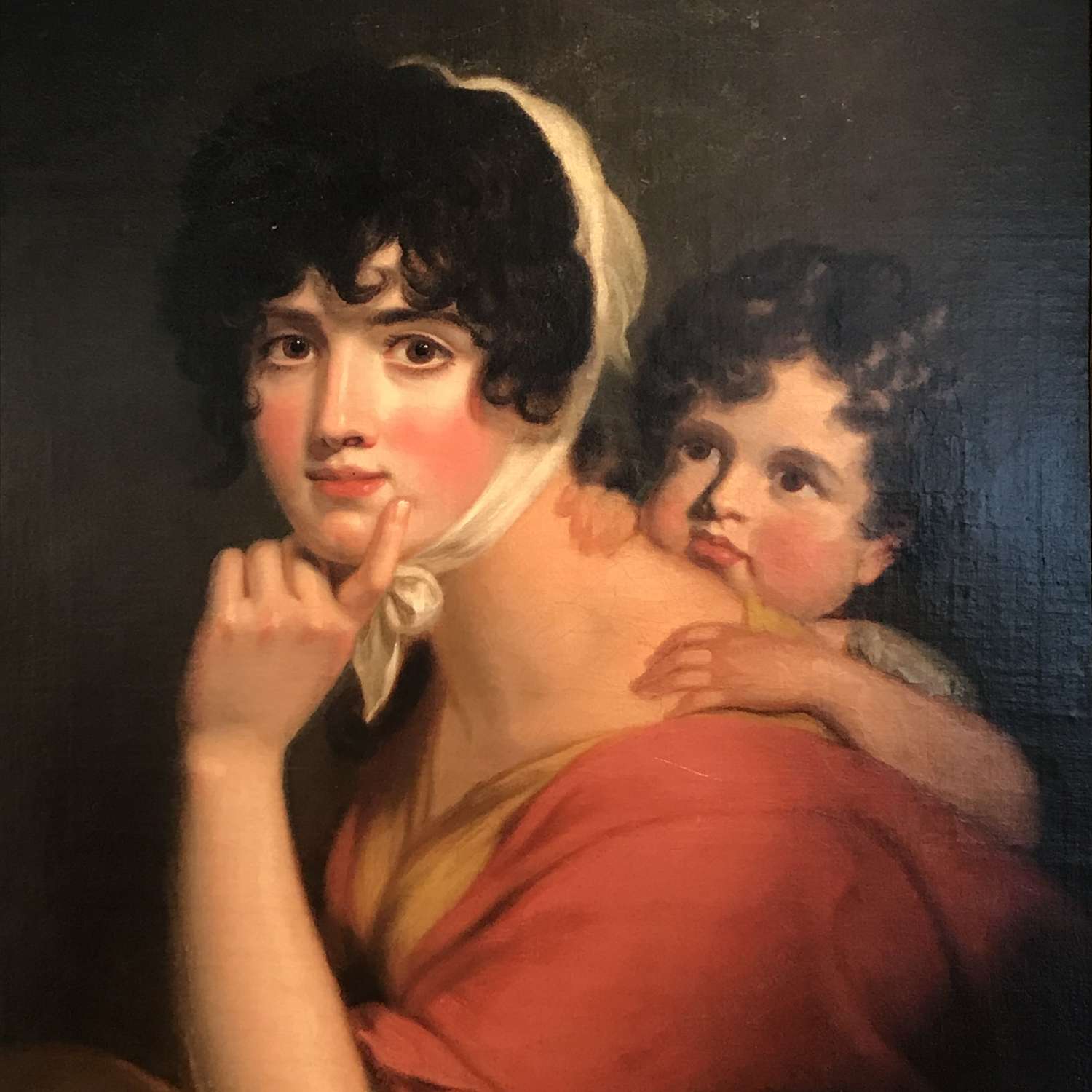 18th century Romantic portrait by Samuel Woodford RA